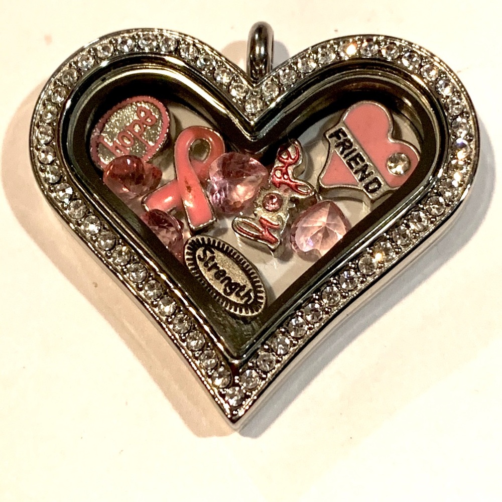 Floating Locket Awareness Ribbon Charms! - Picture 3 of 12